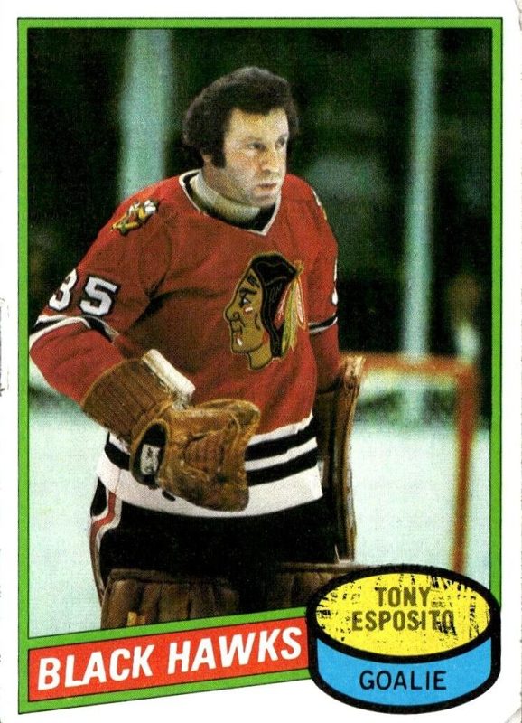 Tony Esposito, 1980 Topps Hockey