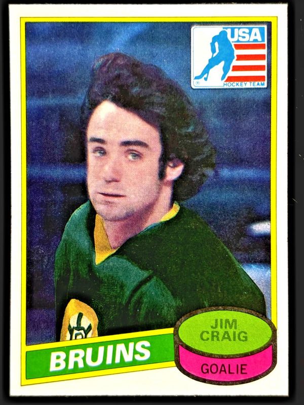 Jim Craig, 1980 Topps Hockey
