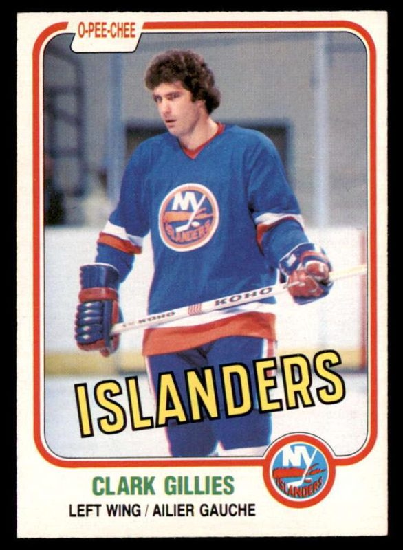 Clark Gillies, 1981 O-Pee-Chee Hockey