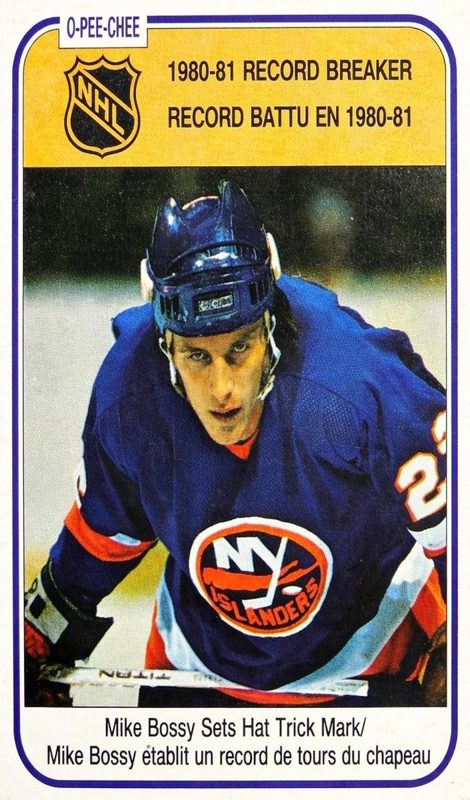 Mike Bossy, 1981 O-Pee-Chee Hockey