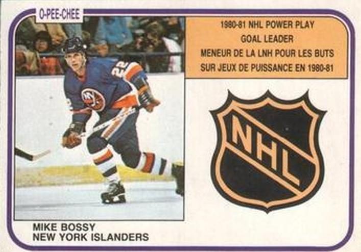 Mike Bossy, 1981 O-Pee-Chee Hockey