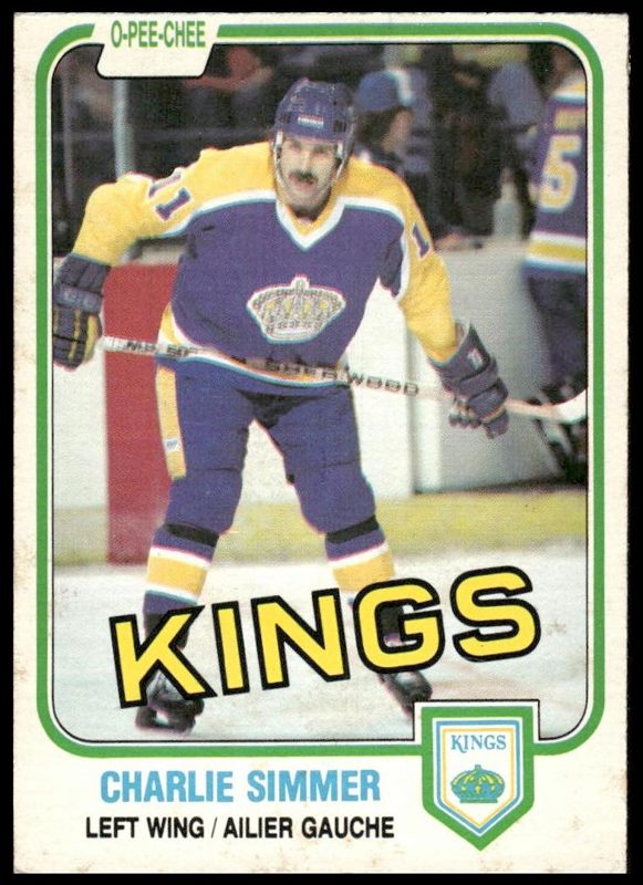 Charlie Simmer, 1981 O-Pee-Chee Hockey