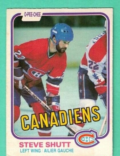Steve Shutt, 1981 O-Pee-Chee Hockey