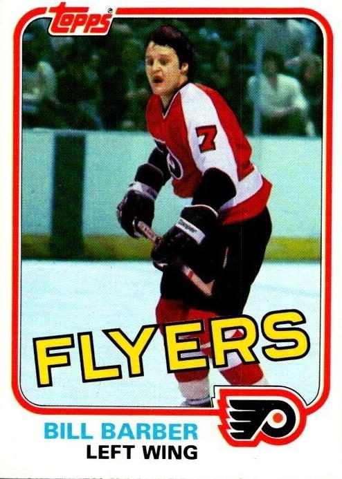Bill Barber, 1981 Topps Hockey