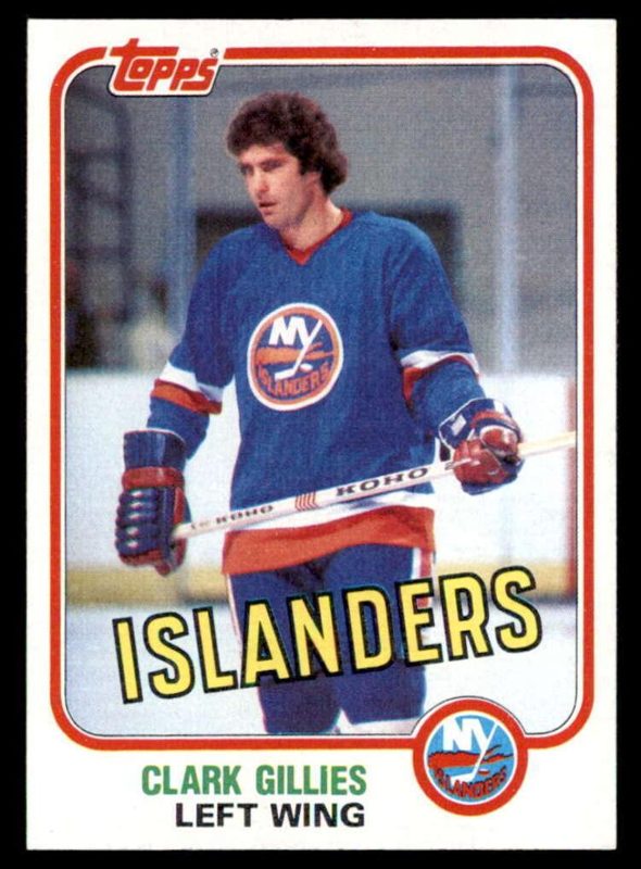 Clark Gillies, 1981 Topps Hockey