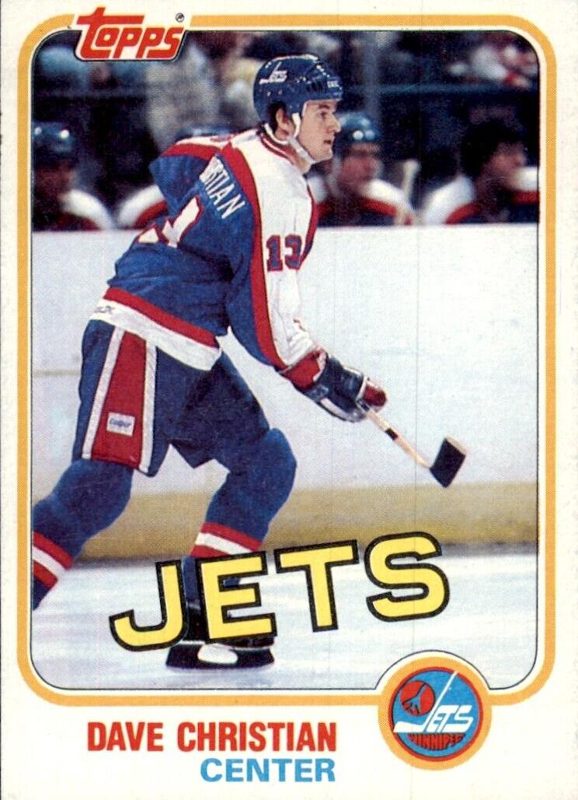 Dave Christian, 1981 Topps Hockey
