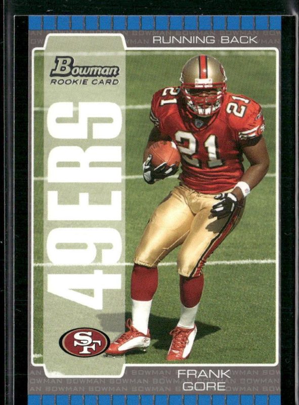 Frank Gore, 2005 Bowman Football