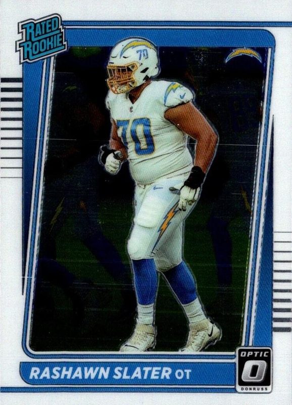 Rashawn Slater, 2021 Donruss Optic Football