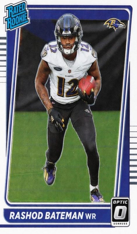 Rashod Bateman, 2021 Donruss Optic Football