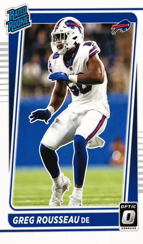 Greg Rousseau, 2021 Donruss Optic Football