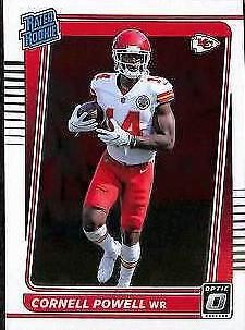 Cornell Powell, 2021 Donruss Optic Football
