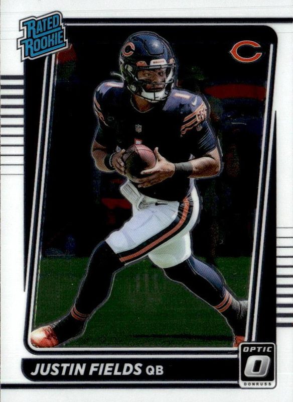 Justin Fields, 2021 Donruss Optic Football