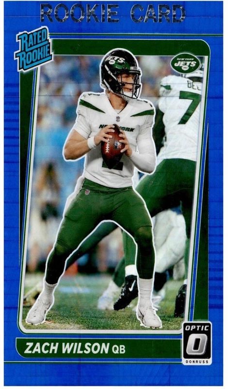 Zach Wilson, 2021 Donruss Optic Football