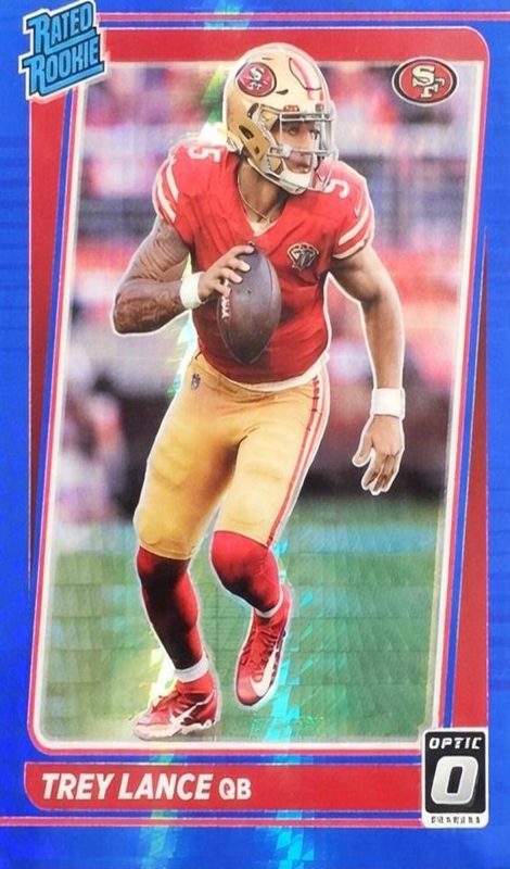 Trey Lance, 2021 Donruss Optic Football