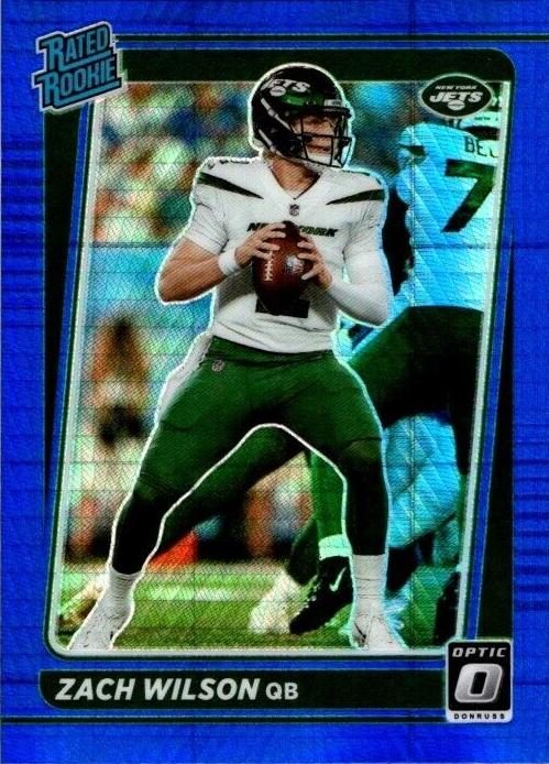 Zach Wilson, 2021 Donruss Optic Football