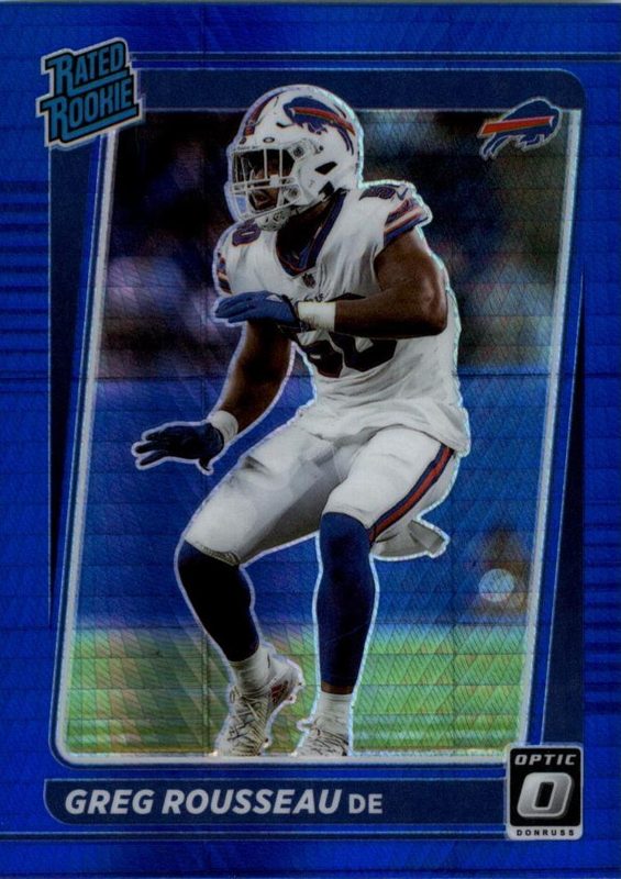 Greg Rousseau, 2021 Donruss Optic Football
