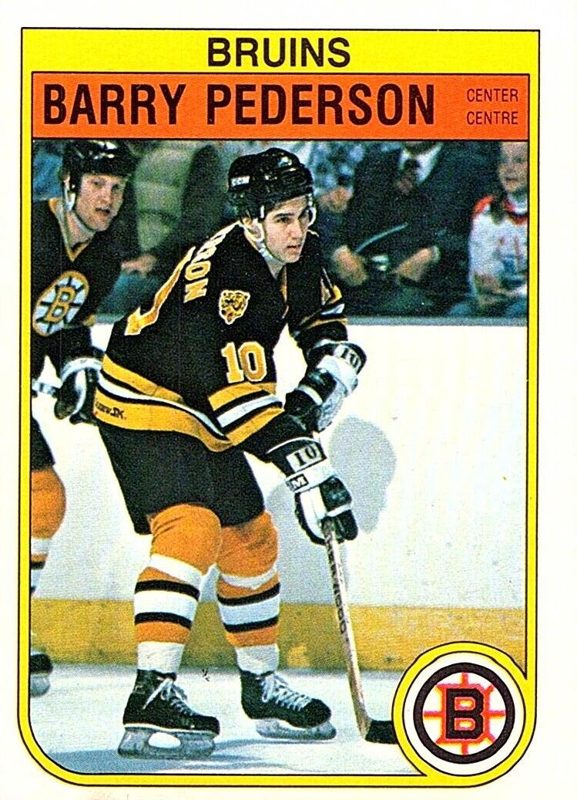 Barry Pederson, 1982 O-Pee-Chee Hockey