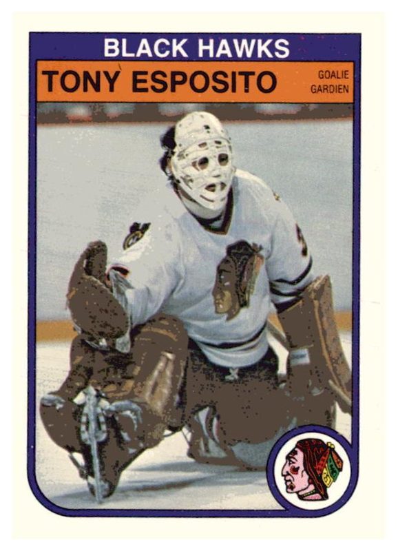 Tony Esposito, 1982 O-Pee-Chee Hockey