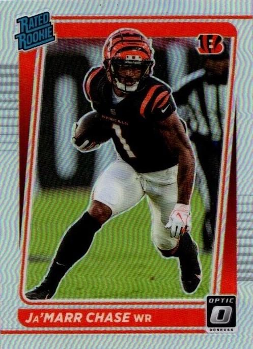 Ja'Marr Chase, 2021 Donruss Optic Football