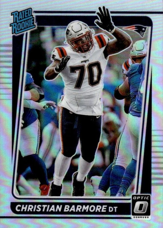 Christian Barmore, 2021 Donruss Optic Football