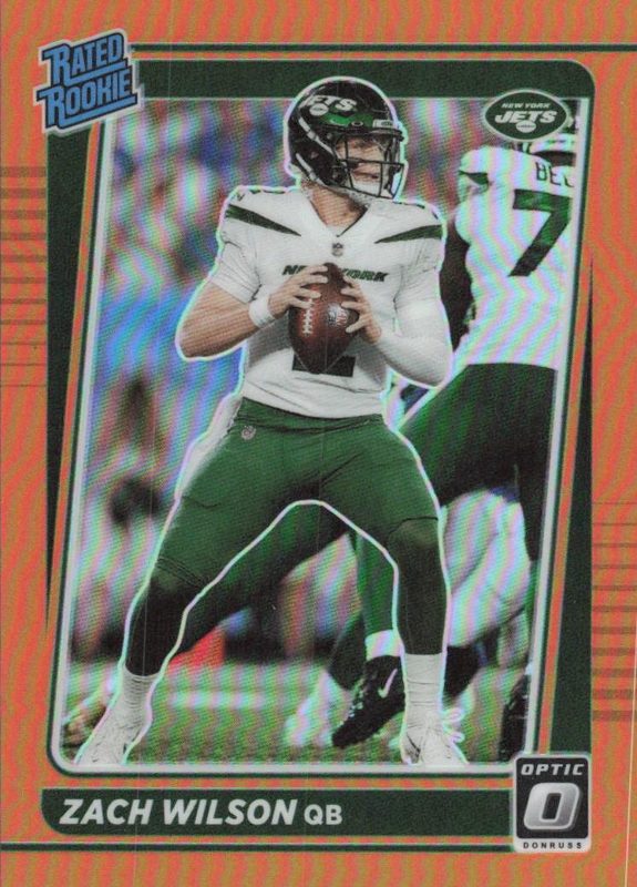 Zach Wilson, 2021 Donruss Optic Football