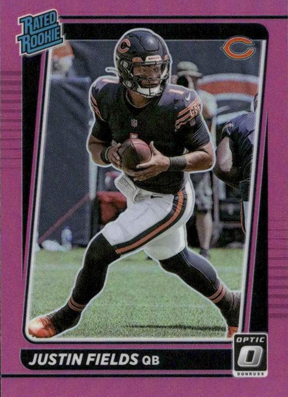 Justin Fields, 2021 Donruss Optic Football