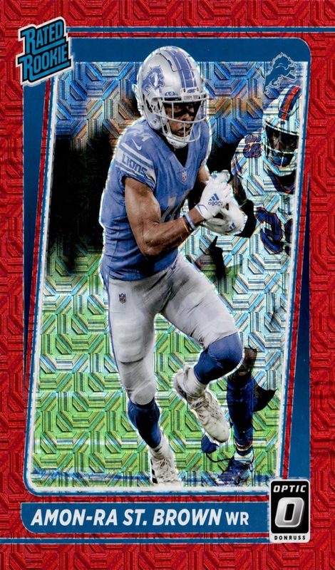 Amon-Ra St. Brown, 2021 Donruss Optic Football