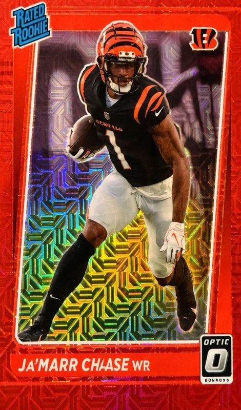 Ja'Marr Chase, 2021 Donruss Optic Football