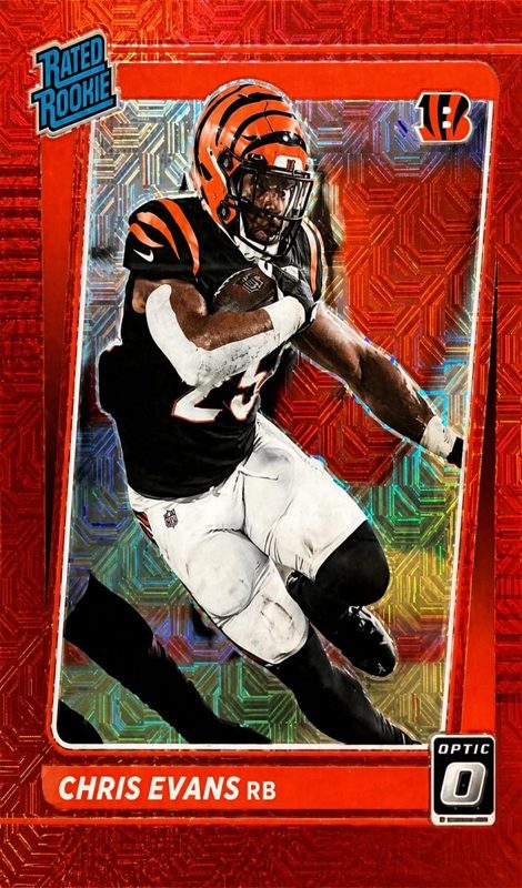 Chris Evans, 2021 Donruss Optic Football
