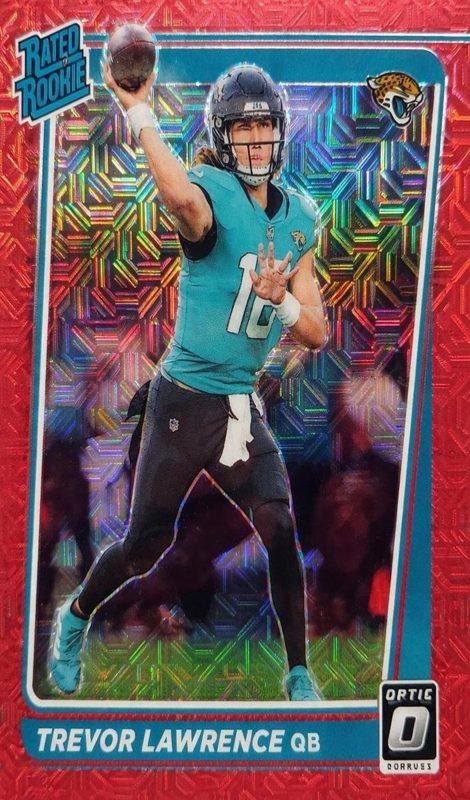Trevor Lawrence, 2021 Donruss Optic Football
