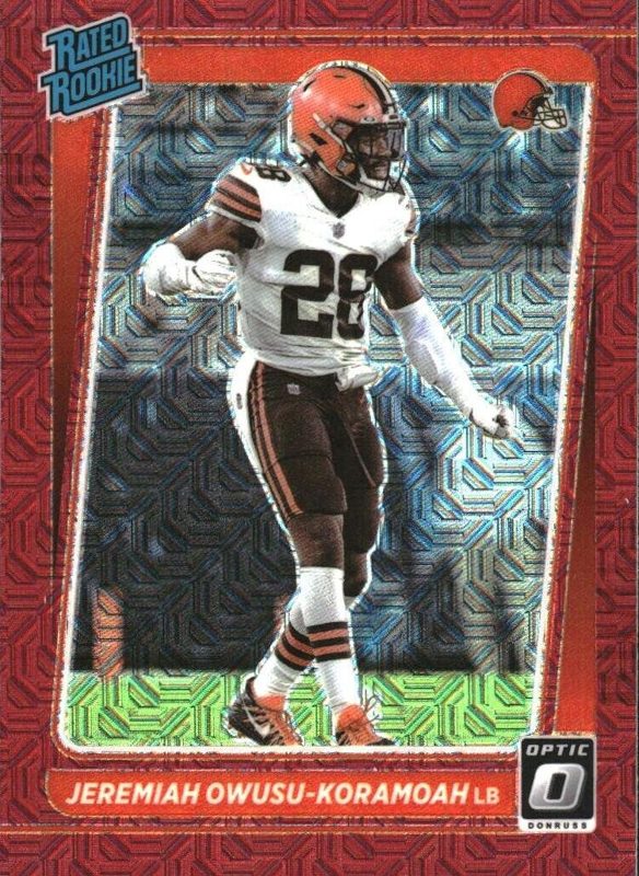 Jeremiah Owusu-Koramoah, 2021 Donruss Optic Football