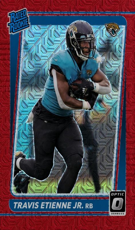 Travis Etienne Jr., 2021 Donruss Optic Football