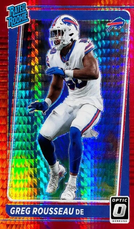 Greg Rousseau, 2021 Donruss Optic Football