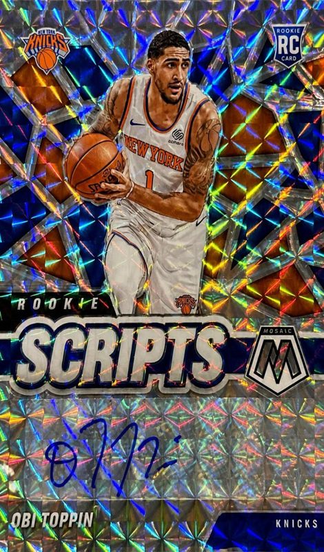 Obi Toppin, 2020 Panini Mosaic Basketball