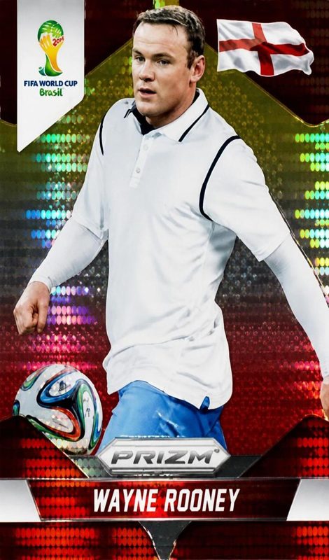 Wayne Rooney, 2014 Panini Prizm World Cup Soccer