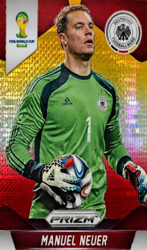 Manuel Neuer, 2014 Panini Prizm World Cup Soccer