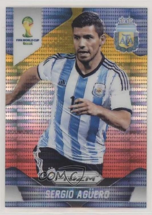Sergio Aguero, 2014 Panini Prizm World Cup Soccer