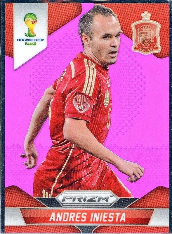 Andres Iniesta, 2014 Panini Prizm World Cup Soccer