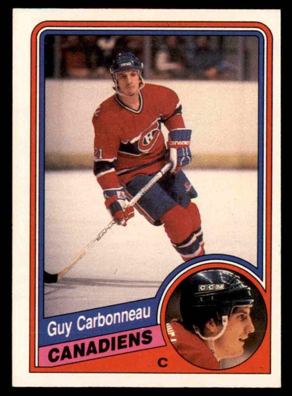 Guy Carbonneau, 1984 O-Pee-Chee Hockey
