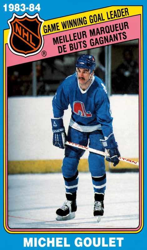 Michel Goulet, 1984 O-Pee-Chee Hockey