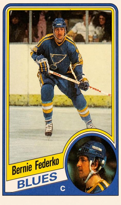 Bernie Federko, 1984 Topps Hockey