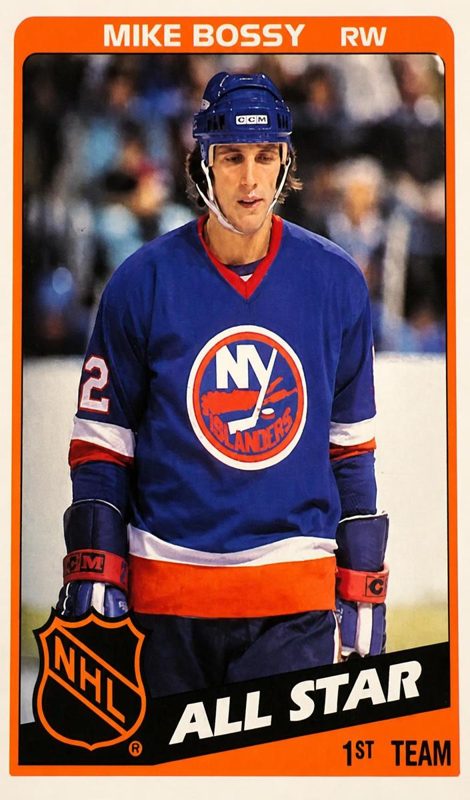 Mike Bossy, 1984 Topps Hockey