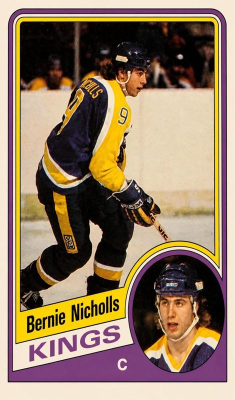 Bernie Nicholls, 1984 Topps Hockey
