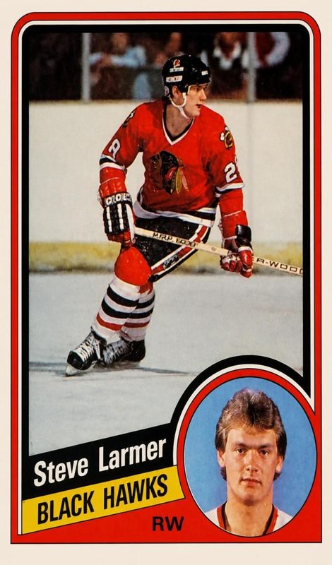 Steve Larmer, 1984 Topps Hockey