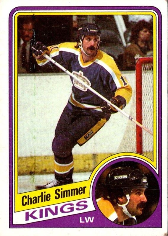 Charlie Simmer, 1984 Topps Hockey