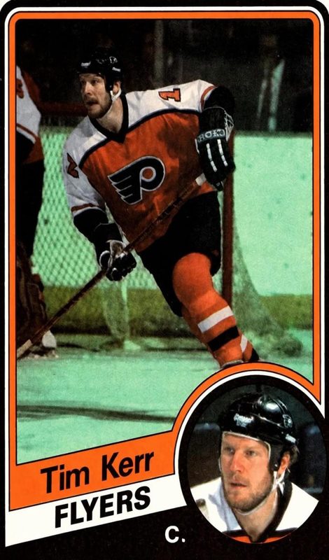 Tim Kerr, 1984 Topps Hockey