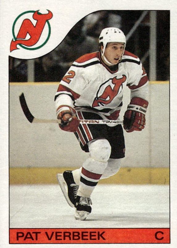 Pat Verbeek, 1985 Topps Hockey