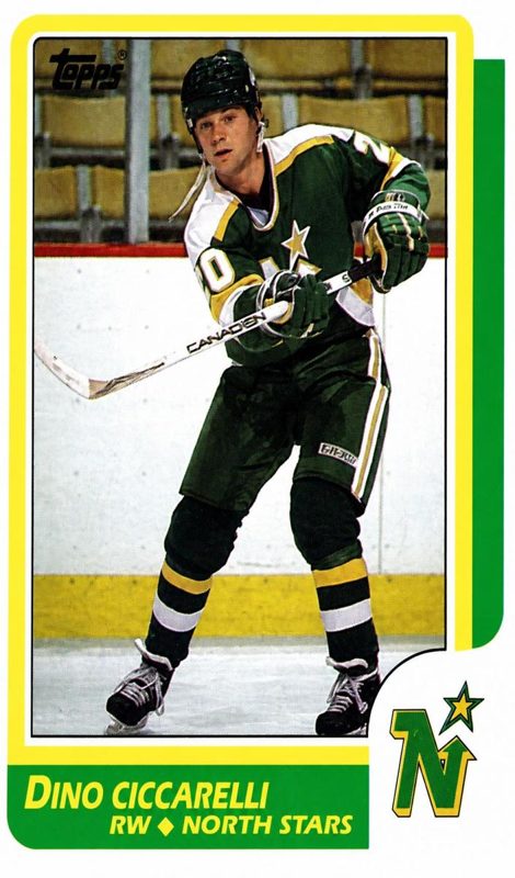 Dino Ciccarelli, 1986 Topps Hockey