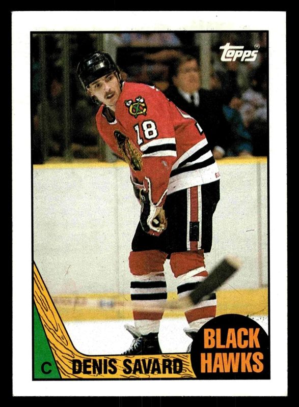 Denis Savard, 1987 Topps Hockey