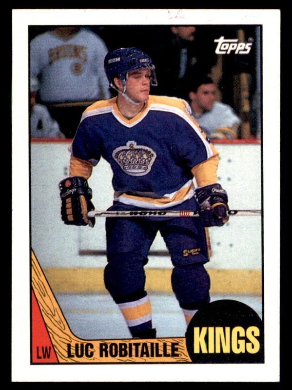 Luc Robitaille, 1987 Topps Hockey